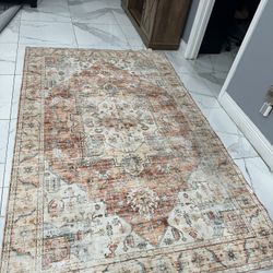Very Light Rug  Size 8”ft By 5”ft