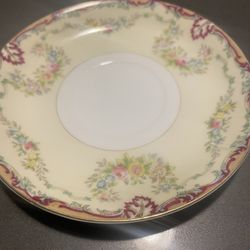 1920s Meito Hand Painted Vintage  “burgundy” China Set Made In Japan