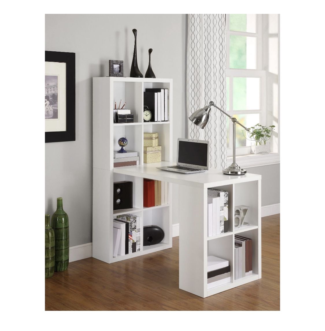 Ameriwood Home London Hobby Craft Desk, White