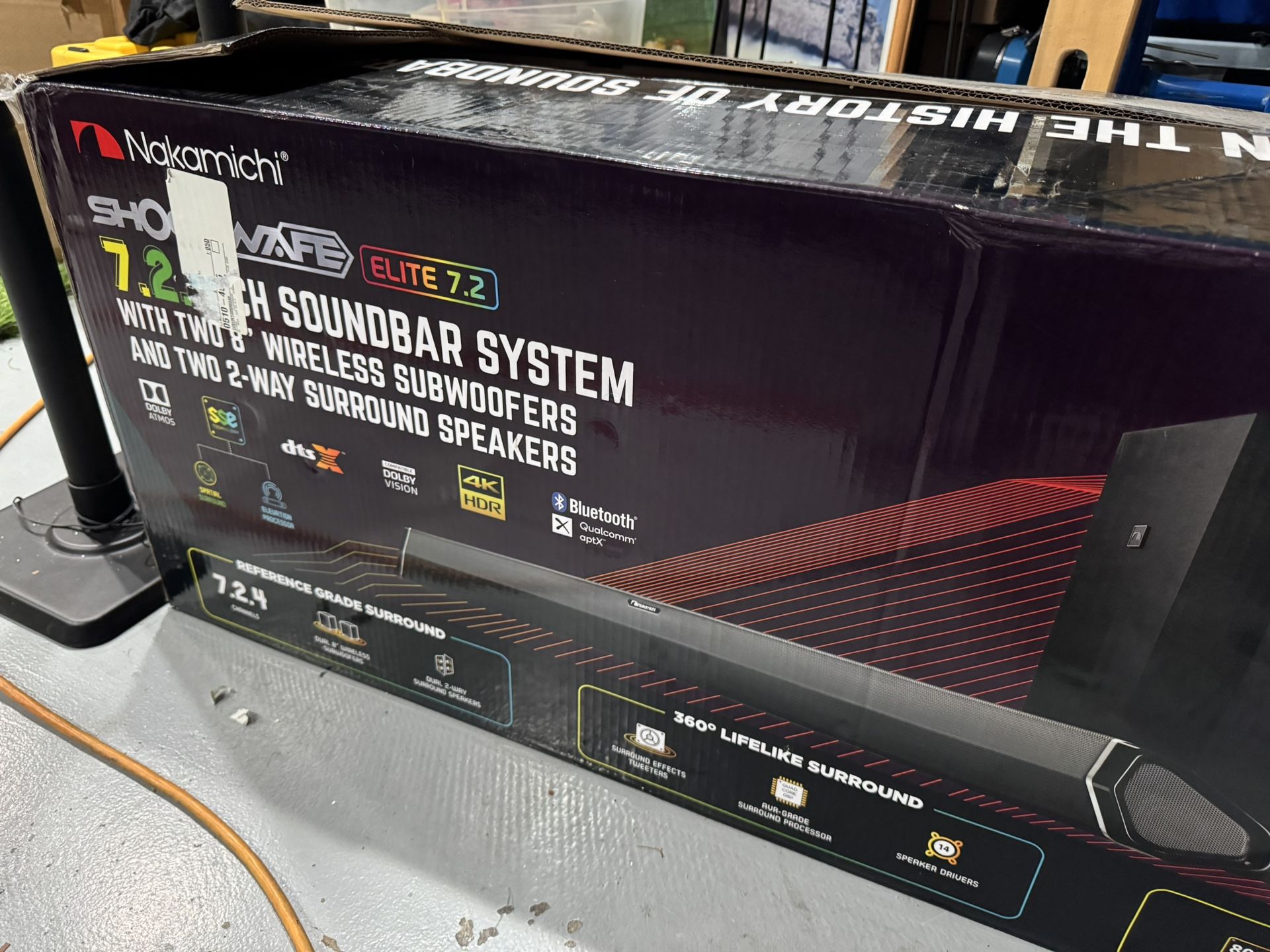 Nakamichi Shockwave Elite 7.2 Surround Sound System