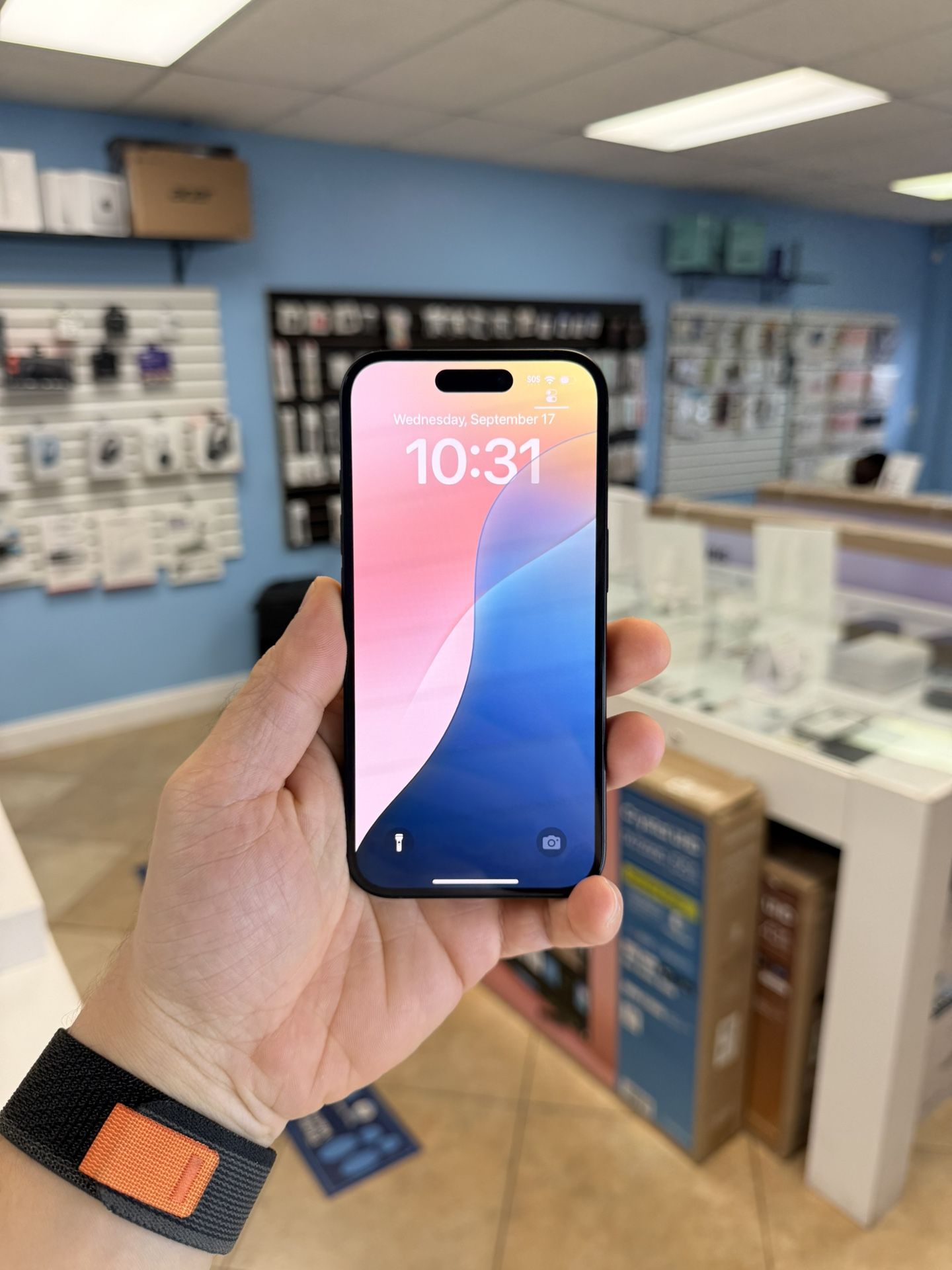 iPhone 16 Black 128GB Unlocked with Apple care till May 2026
