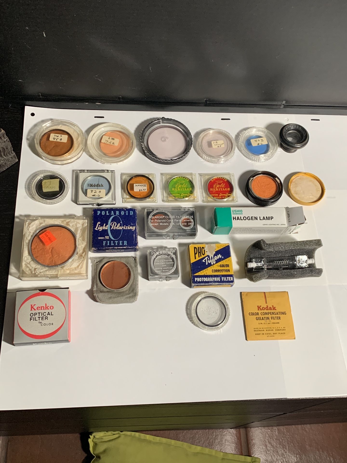 Lots Of Photography Camera Lens Filters