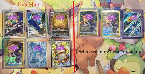 Pokemon Modern Cards. Price shown in pic. Pick Up, Cash, Located Coppell Tx