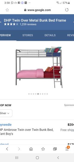 New twin over twin bunk bed mattresses not included