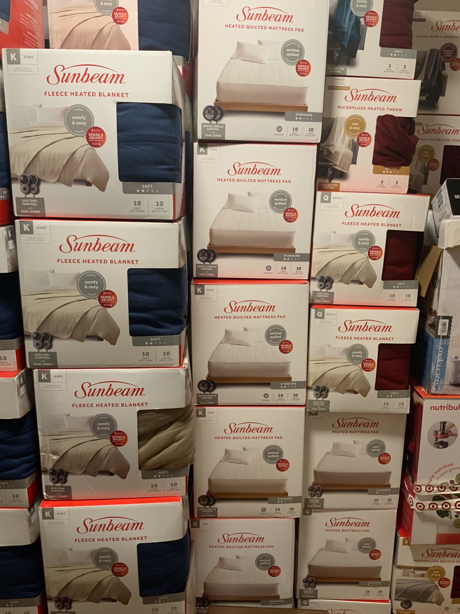 Heated Blankets  Brand New 