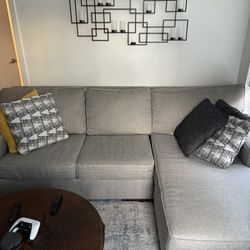Grey Sectional Couch