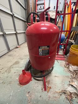 110 lb Harbor Freight Sand Blaster