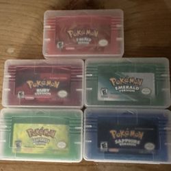 Pokemon GBA Games