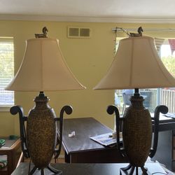 two lamps