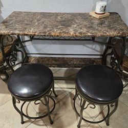 console bar table 