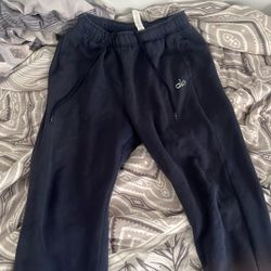 Alo Pants Dark Blue Size S