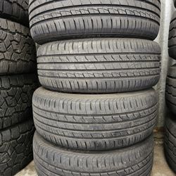 4 USED TIRES 205/50R17 IRONMAN ALL SEASON