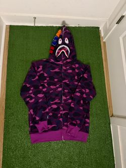 Purple Bape hoodie