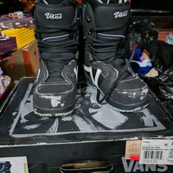 Vans Probi Snowboard Boots Women Size 7 Black