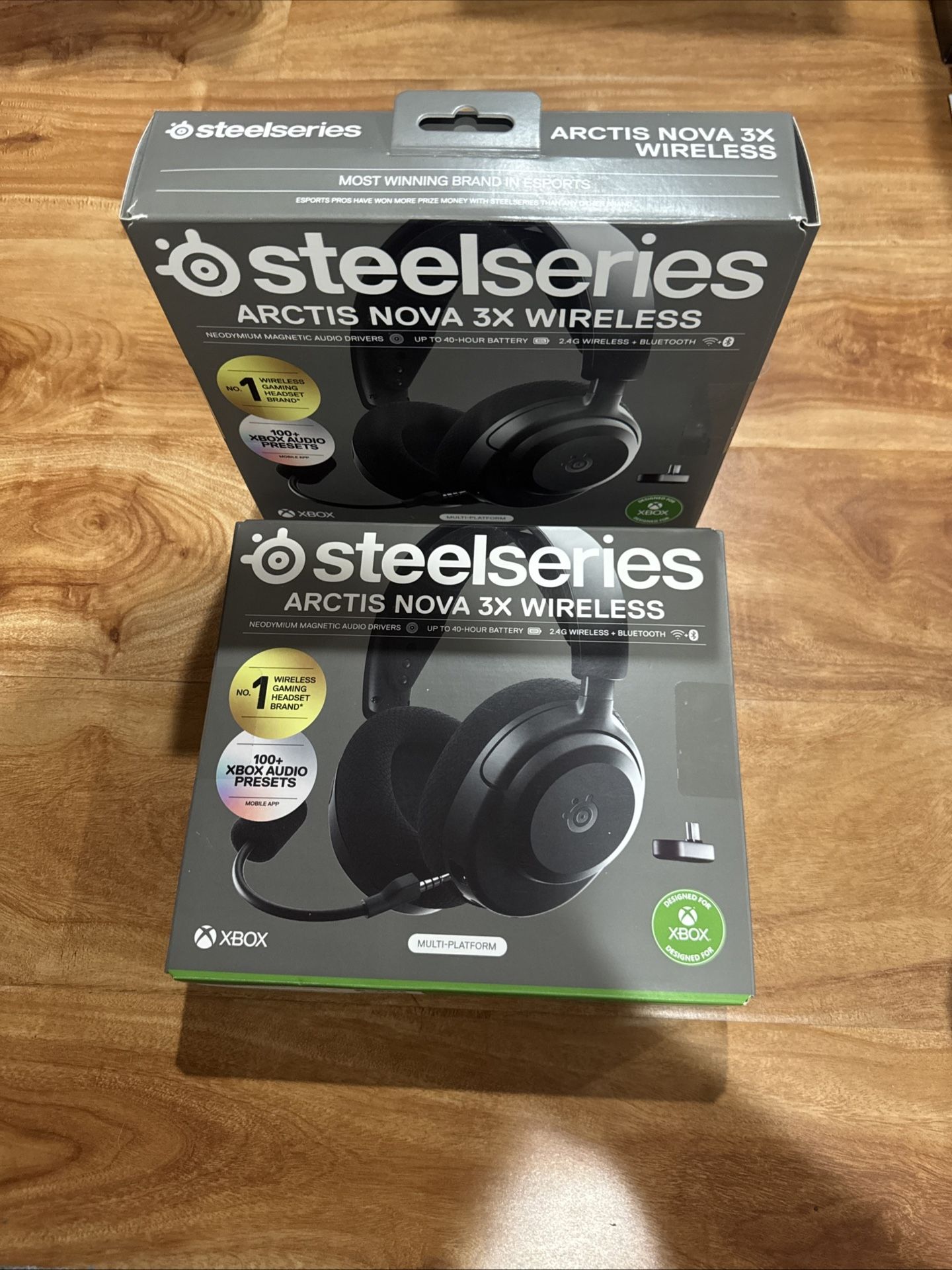 SteelSeries Arctis Nova 3X Wireless Multi-Platform Gaming Headset Black New Box