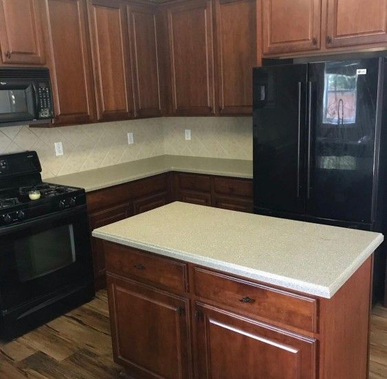 Kitchen Cabinets And Counter Top Refinishing