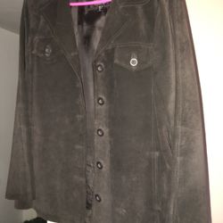 Wilson’s Leather Jacket Like New Brown Size XL SuedeSuede