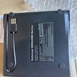 External CD/DVD Drive – USB 3.0 Plug & Play (New in Box)