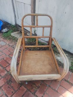 Huge all wood chair