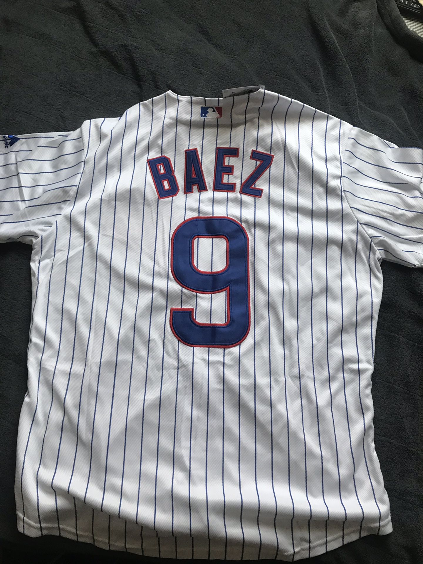 Javy Baez Chicago Cubs baseball jersey