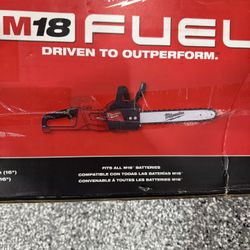 Milwaukee M18 16” Chainsaw Brand New In Box Never Used 