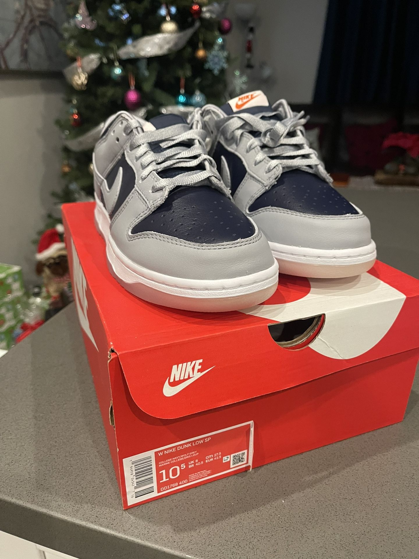 Ds Nike Dunk Low College Navy
