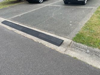 4 Rubber cable wire protector ramps or a drop-over cord or wire covers
