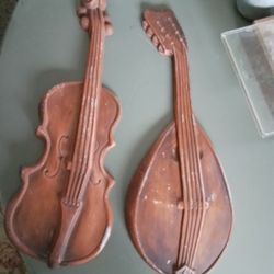 Mid-century Cast Metal Wall Plaques