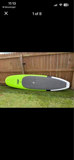 10’6” SUP stand-up paddleboard with travel bag