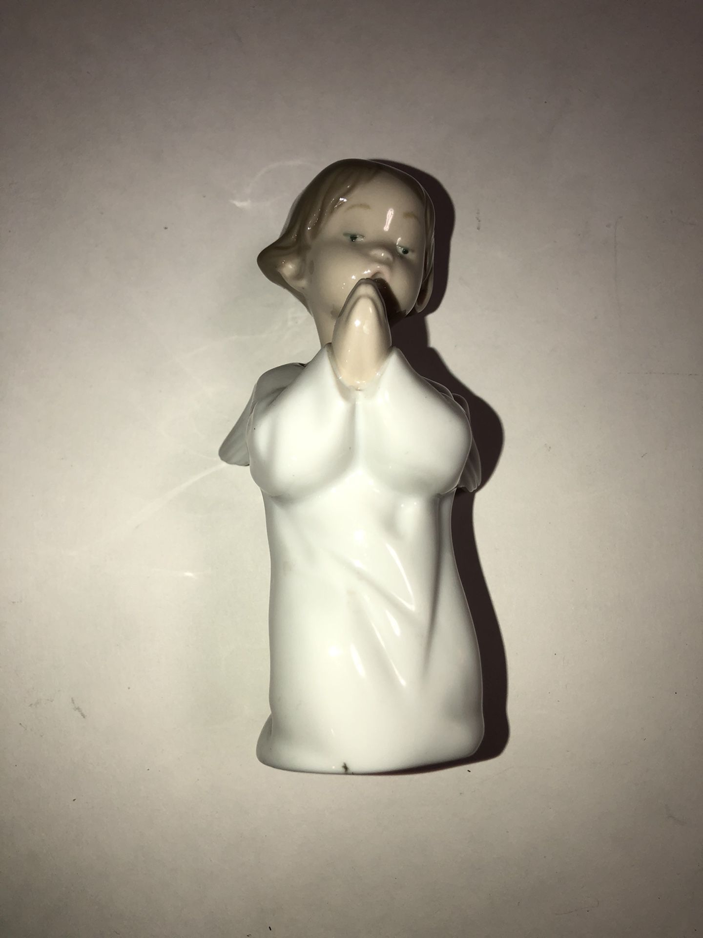 Rare LLADRO 2868  Praying Angel Figurine 