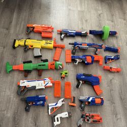 Nerf Gun Lot 