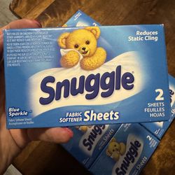 Snuggle Blue Sparkle Fabric Softener Sheets - 10 Packs