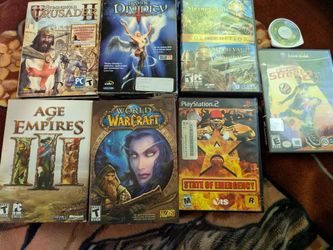 PC, PSP, PS2, GameCube "Game Lot 8 Games"