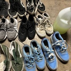 shoes many sizes vans adidas nikes