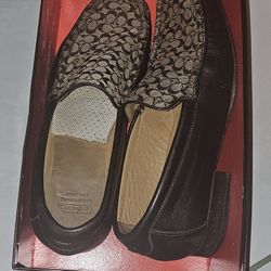 Coach Men brown Shoes Hat and Belt