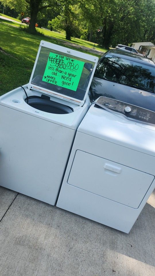 Whirlpool Washer And Dryer