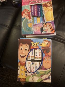 Books For Kids Learning. Princess And Toy Story