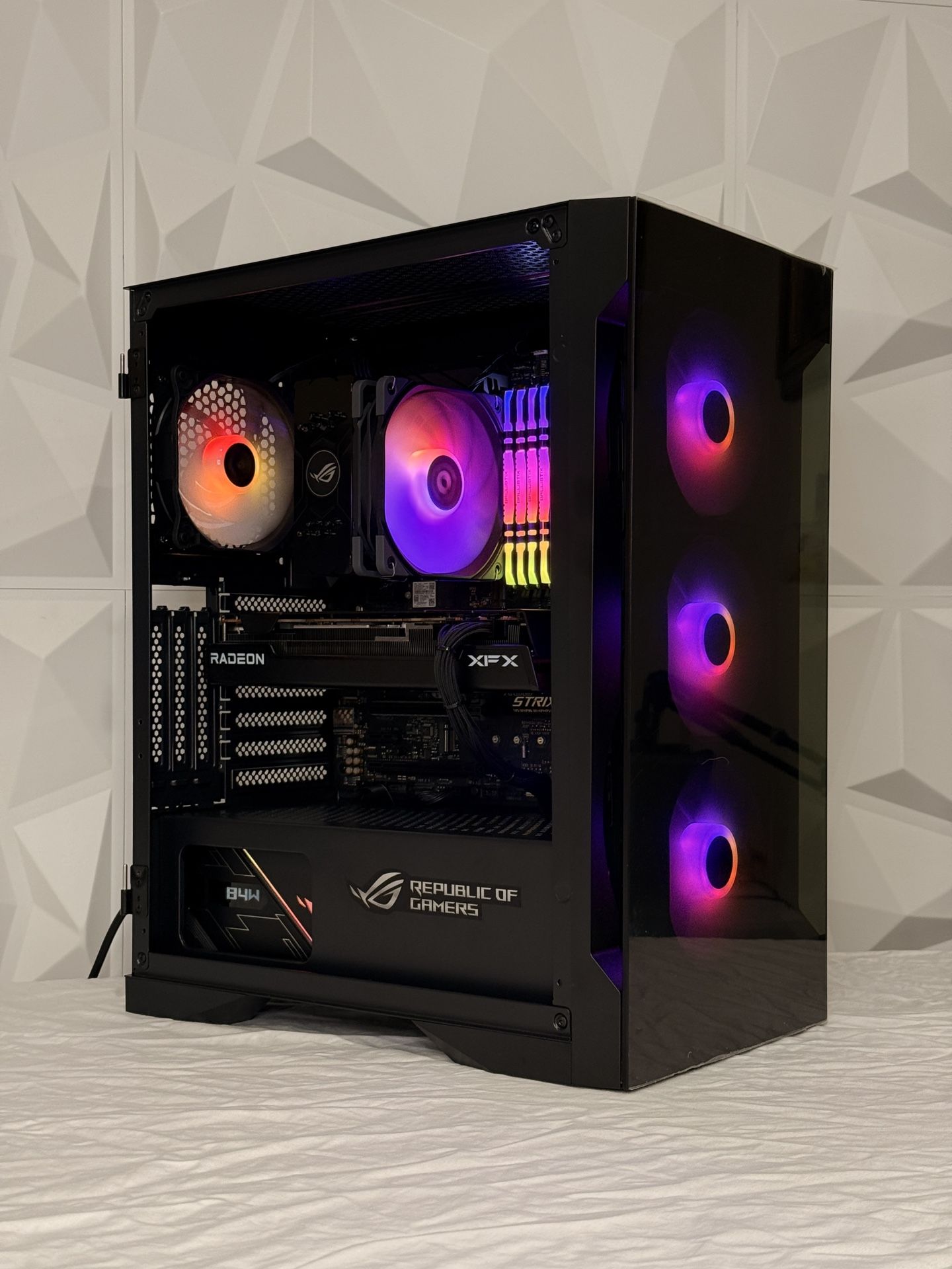 ASUS ROG Strix Gaming PC | RX 7700 XT | RYZEN 7 5800X | 850W PLATINUM RGB PSU