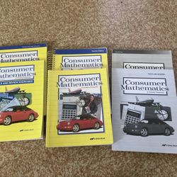 Abeka Consumer Math Complete Set Teacher And Student