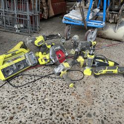 Ryobi Cordless Tools