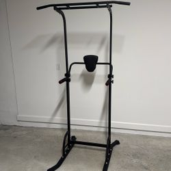 Bangtong & Li Power Tower Pull-Up / Dip Station – Home Gym Workout Equipment