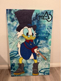 Real painting on Canvas Pop Art