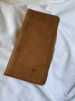 Leather Long Wallet 