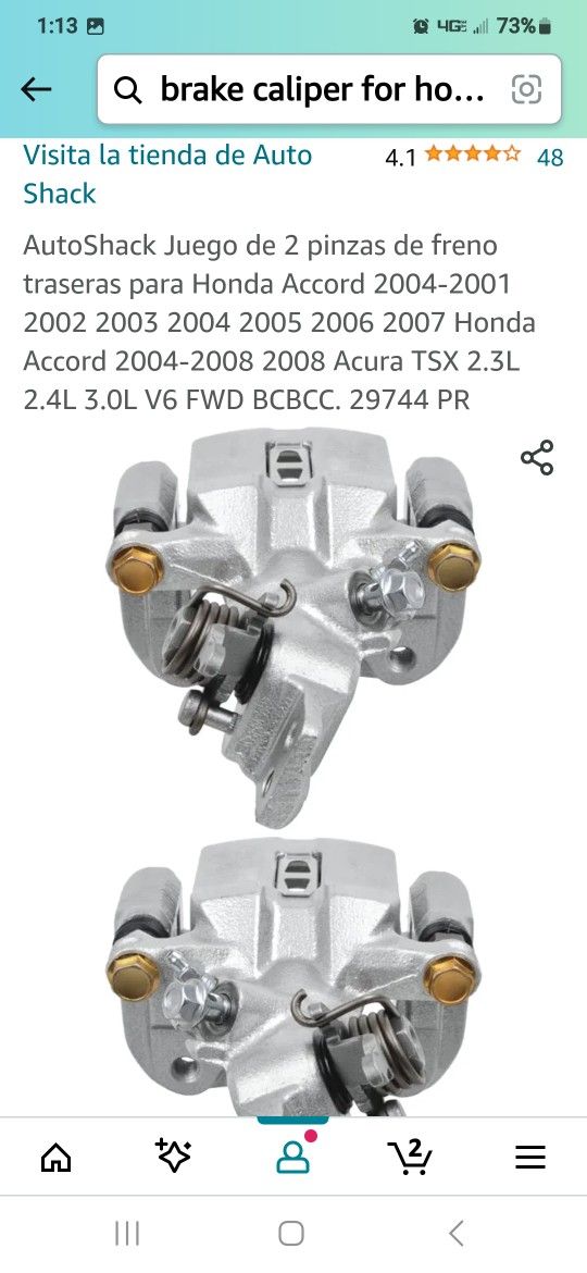 Rear Calipers