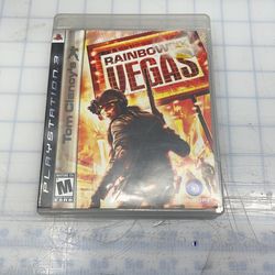 PS3 Game Rainbow 6 Vegas