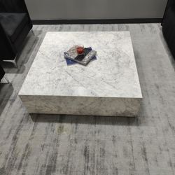 White Marble Table
