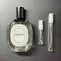 Diptyque Ofresia EDT Perfume Sample 5ml & 10ml Glass Spray