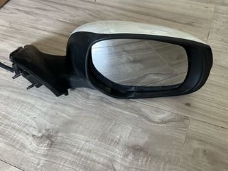 14-20 INFINITI Q50 Passenger Right Side Heated Mirror White OEM