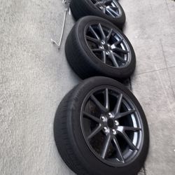 OEM Tesla Model 3 Rims + Tires 