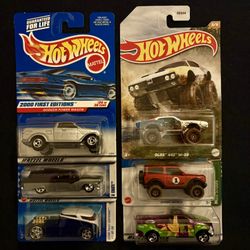 Hot Wheels, Trucks, Dodge, Ford, First Editions 